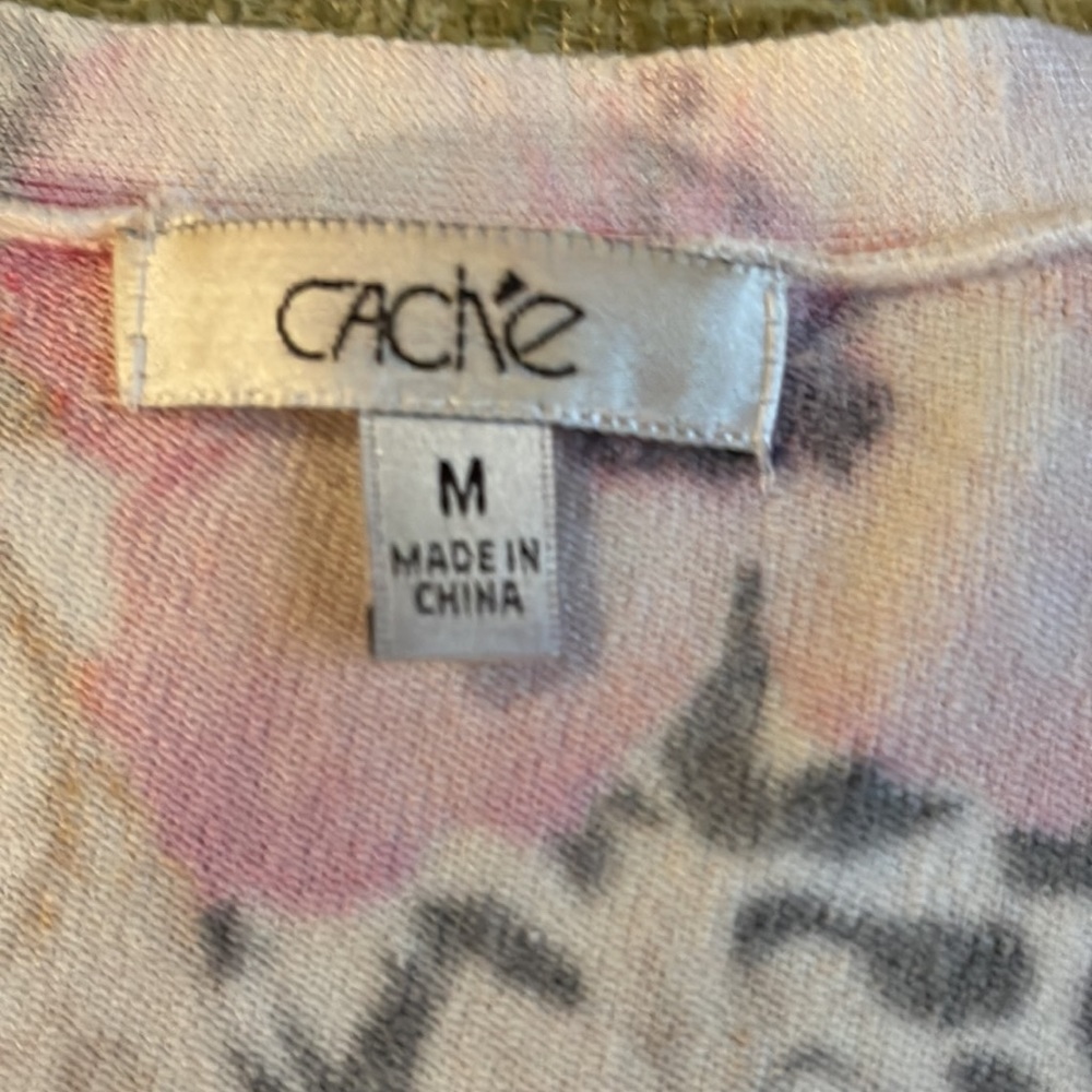 Cache Cardigan Like New 3/4 Sleeve - image 2